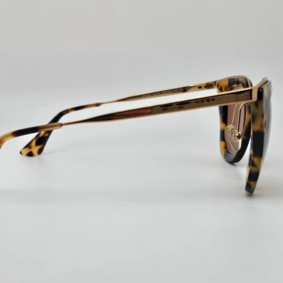 Prada SPR 53S 7S0-6N0 Catwalk Medium Havana Frame Brown Lens Sunglasses Italy - Picture 5 of 14